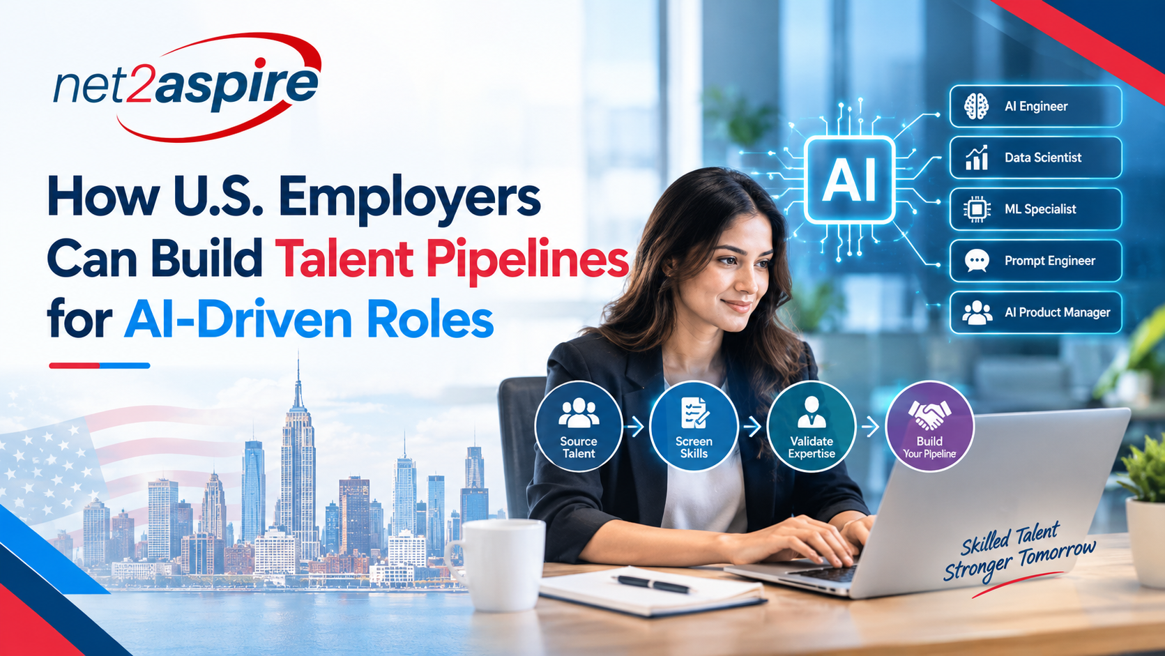 Net2Aspire is the best staffing agency in USA