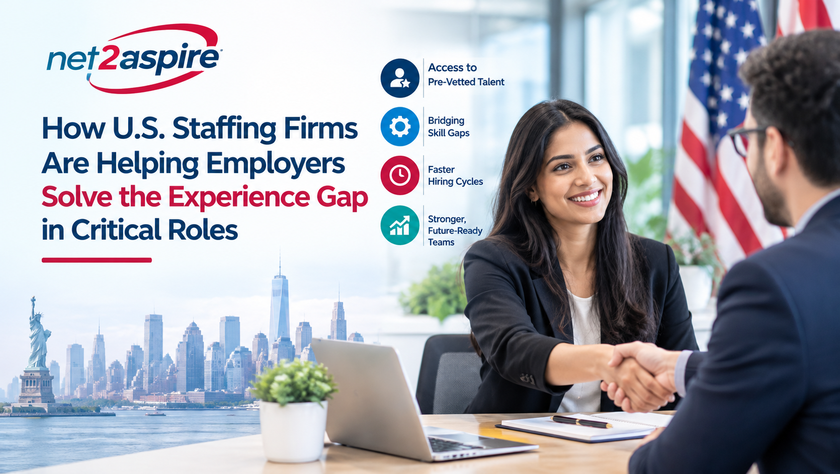 Net2Aspire is the best staffing agency in USA